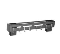 EBTOOLS Porta in Acciaio Inossidabile Montato a Parete con Ganci - Rack per Utensili Multifunzionale per, Installazione di Perforazione