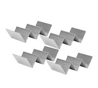 EBTOOLS Porta Taco in Acciaio Inossidabile da 4 Pezzi per Pancake e Tacos-strumento da per il Ristorante e la Casa