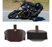 EBTOOLS Protettore per la Guardia Motociclistica PU per Stivali e Scarpe -, Elegante e Conveniente () (Brown)