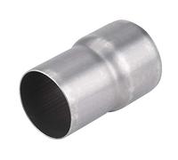 EBTOOLS Raccordo Riduttore Scarico 60 A 63-40 Mm Adattatore di Scarico 50 A 60 Spessori Moto 51Mm Adatto Perto 60Mm Motorcycle Exhaust Adapter Universal Stainless Steel Pi