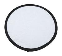 EBTOOLS Riflettore Fotografico Bianco in Argento Bianco Argento per Illuminazione e Consistenza, 80 Cm / 31.5in (30 cm)