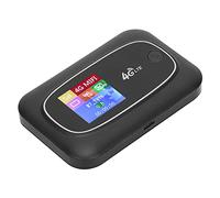 EBTOOLS Router Mobile LTE 4G con velocità da 150 Mbps, Slot per Schede SIM, Display LCD, Supporto per 10 Dispositivi per Casa e On-the-go