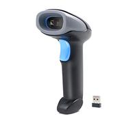 EBTOOLS Scanner di Codici a Barre 1D/2D Portatile con Doppia connessione: & USB Reader per Vendita Al Dettaglio, Biblioteca e Magazzino, Compatibile con &