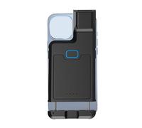 EBTOOLS Scanner di Codici a Barre 2D 1D Portatile con Clamp/Holder Telefonico Retrattile, Connessioni BT+ e Cablate per PC, Tablet, Ideale per Supermercati, Librerie e Magazzini (1d a barre)