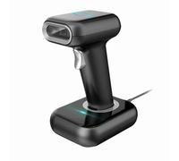 EBTOOLS Scanner di Codici a Barre Portatile Ad Alta velocità 1D/2D/QR, BT e USB Bar con Durata della Batteria per Vendita Al Dettaglio, Biblioteca, Logistica, Compatibile con, (2.4G e USB (con