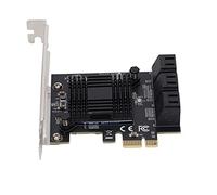 EBTOOLS Scheda di Espansione PCIE con Chip ASM e Terminali di Connessione a 7 Pin per Trasferimento di Dati Ad Alta velocità, Compatibile con I/II/III