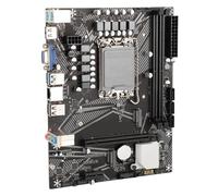EBTOOLS Scheda Madre H610M K per Presa LGA1700, Supporta Il 13/12/14 Gen CPU, Dual DDR4, PCIE 3.0, Alimentatore Stabile