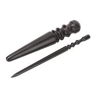 EBTOOLS Set da Slicer in Legno in Pelle da 2 Pezzi per Strumento Professionale di Brunono e Multi-size per Mestiere in Pelle Fai-da-te