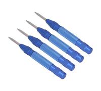 EBTOOLS Set di Punzonatura Centrale 4 Pezzi, Kit di Strumenti in Acciaio Automatico Ad Alta velocità per Installazione e Manutenzione, Design Leggero e Portatile (#4)