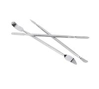 EBTOOLS Set di Spudger di Metallo 3 Pezzi - Acciaio Inossidabile Piccole Barre di Leva con Impugnatura Non Slitta