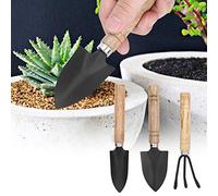 EBTOOLS Set di Strumenti da Giardinaggio da 3 Pezzi - Spade in Metallo, Artiglio e Rastrello per Piante in Vaso, Bambini e Amanti dei Fiori
