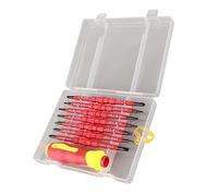 EBTOOLS Set di Strumenti di Cacciavite a Doppia estremità Magnetica 8 Pezzi per la Riparazione e la Manutenzione, il Design Leggero e Compatto (8 in 1)