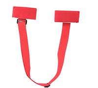 EBTOOLS Ski Snowboard Spalla Porta Trasportatore Nylon Cink Porta con Fibbia e Cuscino (Rosso)