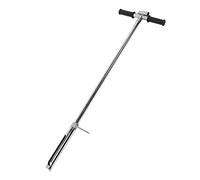 EBTOOLS Sonda del Campionatore di Terreno con Pedale, Lunghezza 105 Cm, Bocca 38 Mm, Strumento di Campionamento del Terreno in Acciaio Inossidabile per Il Giardinaggio e la Ricerca