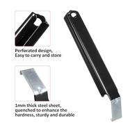 EBTOOLS Strumento di Rimozione del Rivestimento Extra 2 Pacchetti con Impugnatura Non Slittata per Facile Installazione e Riparazione-strumento Zip in Acciaio Monopezzo