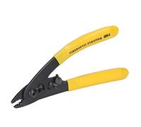 EBTOOLS Strumento di Risparmio Non Slip Ergonomico a 3 Porte per Stripping a Filo Ottico e Stripping a Filo Jumper