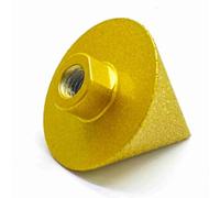EBTOOLS Strumento di Smussatura della Grinta per Smerigliatrici Ad Angolo e Trapani a Mano - Efficienza di Smussatura e Foro Che Ingrandisce l'accessorio per Materiali Duri (#3)