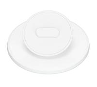 EBTOOLS Supporto per Altoparlanti Portatili con Rotazione a 360 ° e Design -slip per Altoparlanti Spot - funzionalità di Inclinazione in Bianco (WHITE)
