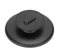 EBTOOLS Supporto per Altoparlanti Portatili con Rotazione a 360 ° e Design -slip per Altoparlanti Spot - funzionalità di Inclinazione in Bianco (BLACK)