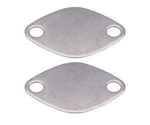 EBTOOLS Suppression Vanne Egr - Kit Guarnizioni Piastra Distanziale Blocco Valvola per Espace Laguna Master Trafic Movano Adatto per 3.0Tdi Delete