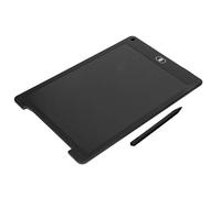 EBTOOLS Tablet da 12 Pollici per la Scheda di Scrittura per Bambini - Pad di Disegno Portatile con Funzione di Cancellazione, Apprendimento (BLACK)