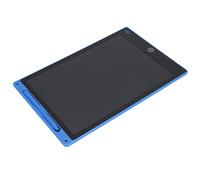 EBTOOLS Tablet di Scrittura LCD 12 Poodle a Scaratura a Schermo Grande per Bambini e Adulti - Occhio, Sensibile Alla Pressione, Cancella Facile, Colori Vivaci (BLUE)