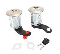 EBTOOLS Tamburo Serrature Clio Prima Serie - Serratura Master Adatto per Door Lock Barrel, Left Right Door Lock Cylinder with 2 Keys 7701470944 Replacement for Master 1998-2016