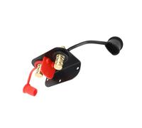 EBTOOLS Terminali della Batteria Remoto Servizio 3/8in Stud 250A con Staffa di Montaggio per Auto, UTV, ATV e Barca