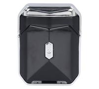 EBTOOLS Terrimmer della Barba Portatile per Uomini - Lega di Zinco, Ipx7 per Capelli con Testa Staccabile Magnetica e Display Digitale per il Viaggio