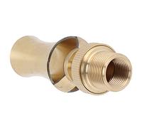 EBTOOLS Testa Spray per Ugello a Torre di Ghiaccio in Ottone per lo Stagno e Giardino G1/2 G3/4 Fili (6 minuti 25 mm denti interni ed esterni regolabili)