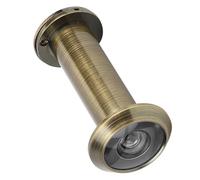 EBTOOLS Theft 220 Gradi Visualizzatore per Porte per la Casa con Copertina Posteriore per Porte in Legno, Fibra di Vetro o Metallo - Colore in Bronzo (#2)