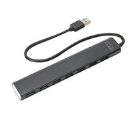 EBTOOLS USB 3.0 HUB 7 Adattatore Portatile con Splitter Ad Alta velocità Porta con Sovraccarico 5 Gbps