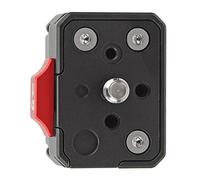 EBTOOLS V Piatta di Rilascio Rapido a Blocco per Treppiede - Design Shake Stabile e compatibilità Versatile per gli Accessori della Fotocamera