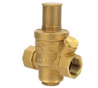 EBTOOLS Valvola del Regolatore di Riduzione della Pressione in Ottone DN15 /2" con Controllo e Facile Installazione