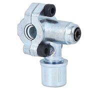 EBTOOLS Valvola di Aghi di Alta qualità BVP-31 per Frigoriferi e AC, φ/4in, 5/16in, compatibilità 3/8in, Chiave di Installazione Facile Inclusa