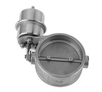 EBTOOLS Valvola di Controllo dello Scarico Chiusa a Pressione Neutra in Acciaio Inossidabile per Tubo 3 Pollici/ 76 mm OD W8b994