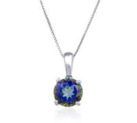 Eburnea Gemma per Donne - Collana di Amuletti Rondini - Anelli con Zaffiro - Gemme del Corpo - Regalo per Comprare