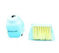 EburpKhbd Contenitore esterno per bottiglie di inchiostro di scarto compatibile con DTF DTG L18050 ET8550 L8050 8500 L8180 L1800(1 Container 1 swab)