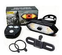 EBUYFIRE Luce Posteriore da Corsa, Luce Posteriore USB Ricaricabile & Impermeabile, 5-6 Modalità di Illuminazione Luci per da Strada e Mountain Bike
