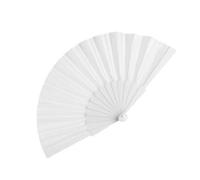 eBuyGB palmare Pretty Fan - Ideali per Matrimoni e di, plastica, White, 25.2 x 15.01 x 5.59 cm