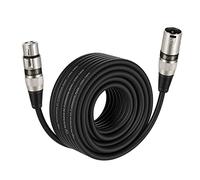 EBXYA Cavi Bilanciati Colorati XLR, da Maschio a Femmina, per Microfoni, da 20 m, per Sistema PA, Registratore Studio, Amplificatore, Mixer