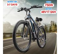 Ebycco E8 bici elettrica 750W motore 48 v17.5ah batteria al litio Aldult City E Bike 29 pollici pneumatico Mountain Aldult bicicletta elettrica black