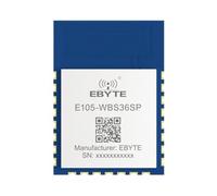 EBYTE 2.4G NearLink WiFi6+BLE5.4+SLE1.0 Porta Seriale Modulo di Trasmissione Trasparente E105-WBS36S Test Board a lunga distanza (E105-WBS36SP)