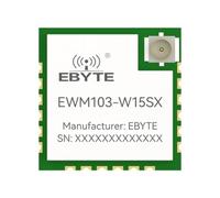 EBYTE 2.4G WIFI+BLE5.1 Dual Mode Scheda di prova EWM103-W15S MQTT AT Comando Low Power AP STA 3 Sockets (interfaccia antenna Ipex)