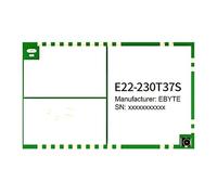 EBYTE 230MHz Lora Wireless RF Module E22-230T37S 37dbm Long Distance 25km Lower Power LBT RSSI Watchdog SMD IPEX Stamp Hole