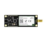 EBYTE 433/868/915MHz Lora RF Ricetrasmettitore RF Kit di Sviluppo Test Offline Display OLED E32-SC 20/30dbm Controllo Pulsante a Lunga Distanza con Antenna (433M SPI 30dbm)