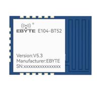 EBYTE BLE5.3 al modulo porta seriale DA14535 E104-BT52-V5.3 OTA lunga distanza 250M basso potere MAC UART di grado industriale (E104-BT52-V5.3)