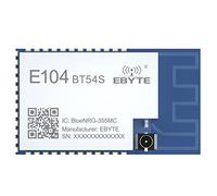 EBYTE BLUENRG355MC Modulo SOC a Dente Blu 5.1 8dBm Modulo Wireless a Bassa Potenza Potenza E104-BT54S Interfaccia Antenna Foro Timbro per Smart Home/Farm, Gestione alberghiera