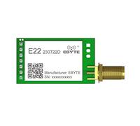 EBYTE Lora Modulo RF Wireless 230MHz E22-230T22D Bassa Potenza 22dBm 5Km Interfaccia RF SMA-K per la Produzione Industriale. Casa Intelligente, Smart Farm, Hotel