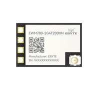 EBYTE Modulo ricevitore ELRS 2.4G/915M SX1276 SX1281 ESP8285 EWM700 Series 12-20dbm per controllo di volo topografia aeromobile (2.4G 20dbm)